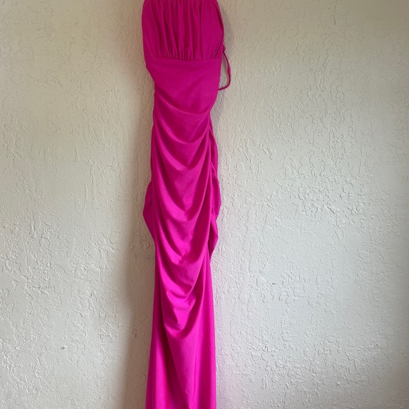 PINK PROM DRESS - Picture 3 of 4